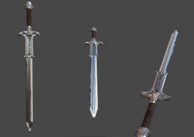 3D Modeling | Conan the Barbarian's Atlantean Sword | Personal Project
